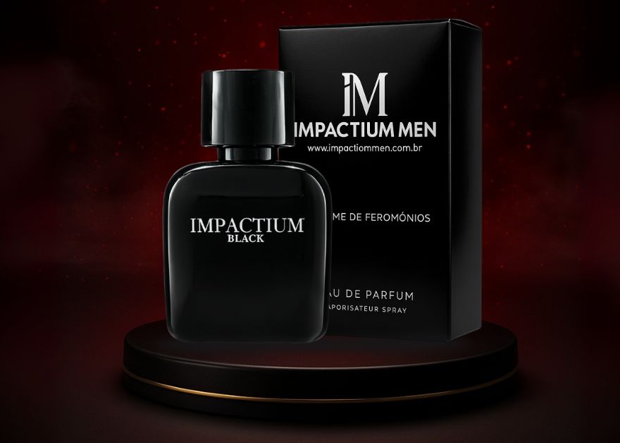 Perfume Impactium Men Black - Perfume de Feromônios 50ml
